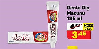 *Denta Diş macunu