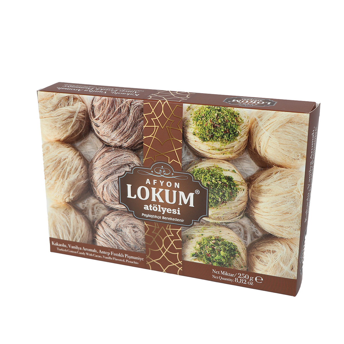 TAŞKALE Çifte kavrulmuş LOKUM Taşkale POFUDUK lokumları