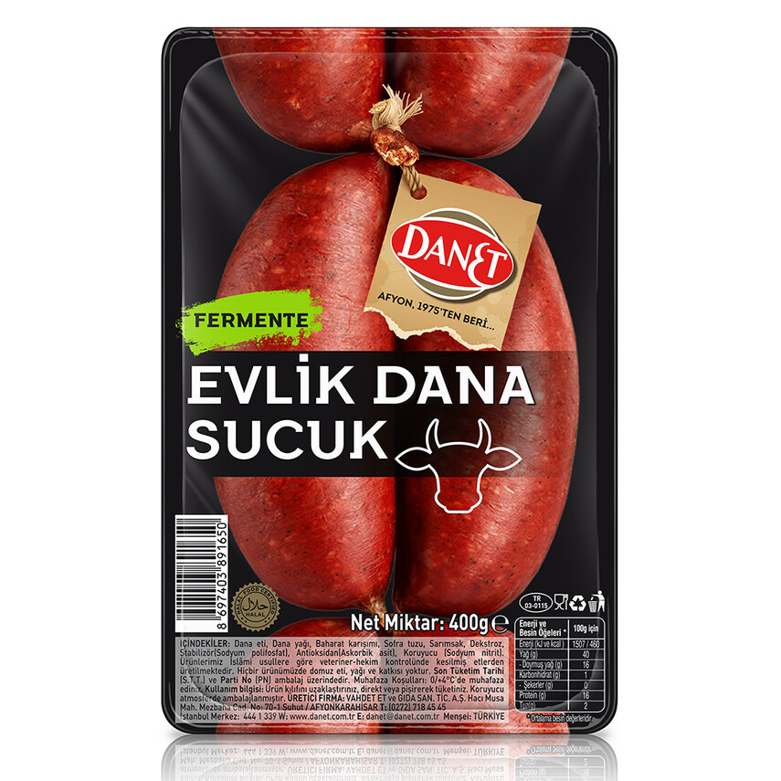 DANET DANA Örgü sucuk fermente